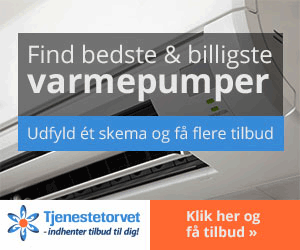 3 tilbud på varmepumper